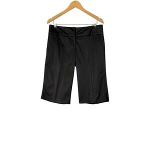 Bebe Y2K Satin Black Low Rise Capri Pants- Size 8